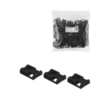 Площадка под хомуты для прямого монтажа (100 шт.) черная TDM