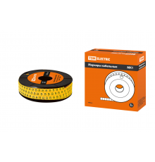  Маркер МК1 - 2,5мм символ "В" 1000шт/ролл TDM