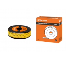 Маркер МК0 - 1,5мм символ "6" 1000шт/ролл TDM