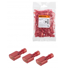 Разъем РпИп 1,5-6 плоский (папа) нейлоновый (100 шт.) TDM