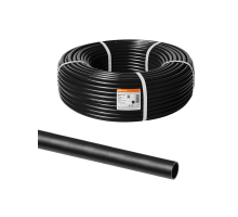 Труба гладкая техническая ПНД d 20(с) черная TDM