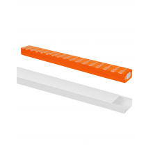 Кабель-канал 100х40 белый TDM (24 м)