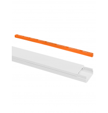 Кабель-канал 20х10 белый TDM (18 м)