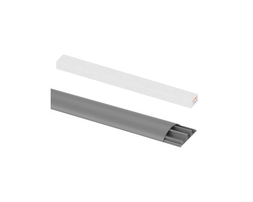 Кабель-канал напольный 70х16 темно-серый (42 м/упак.) TDM