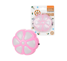 Ночник "Лютик" с выключателем, 0,5 Вт, розовый, 220 В Народный