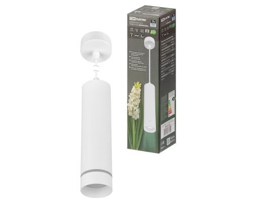 Светильник-спот подвесной LED, 7 Вт, 230 В, 50 Гц, 4000К, IP20, "Вероника", белый, TDM