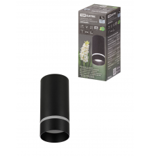 Светильник-спот потолочный накладной LED, 7 Вт, 230 В, 50 Гц, 4000К, IP20, "Вероника", черный, TDM