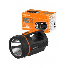 Фонарь светодиод. "Прожектор 13", аккумуляторн., 10 Вт LED+24 SMD, 1150 лм, SLA 3,5 А*ч, 230 В, TDM