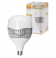 Лампа светодиодная T-80 Вт-230 В-4000 К–E27 (130x223 мм) НАРОДНАЯ