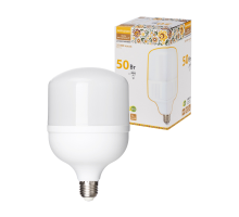 Лампа светодиодная T-50 Вт-230 В-4000 К–E27 (125x206 мм) НАРОДНАЯ