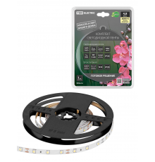 Комплект светодиодной ленты SMD2835-60LED/м-12 В-4,8 Вт/м-IP20-3000 К (3м), 18 Вт TDM