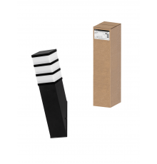 Светильник садово-парковый НБУ 02-100-047 "Инокс 8420" настенный, алюминий, расс.полистирол матовый TDM