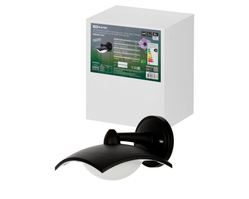 Светильник садово-парковый LED "СИТИ" ДБУ 07-08-004 У1 8 Вт 230 В 6500 К настенный черный TDM