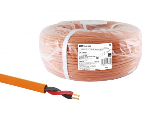 Кабель КПСнг(А)-FRHF 1х2х0,35 мм² (200м) TDM