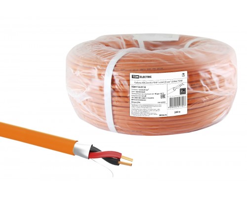 Кабель КПСЭнг(А)-FRHF 1х2х0,35 мм² (200м) TDM