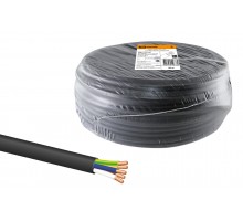 Кабель ВВГнг(А)-LS 5х4 ок(N, PE)-0,66 ГОСТ (100м) TDM