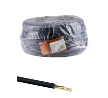 Кабель ВВГнг(А)-FRLS 3х1,5 ок(N, PE)-0,66 ГОСТ (50м) TDM