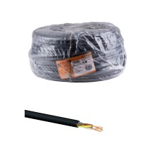 Кабель ВВГнг(А)-FRLS 3х1,5 ок(N, PE)-0,66 ГОСТ (100м) TDM