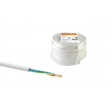 Провод ПВС 4х2,5 ГОСТ (5м), белый TDM