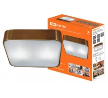 Светильник потолочный СП 07 2х60Вт E27 бронза TDM