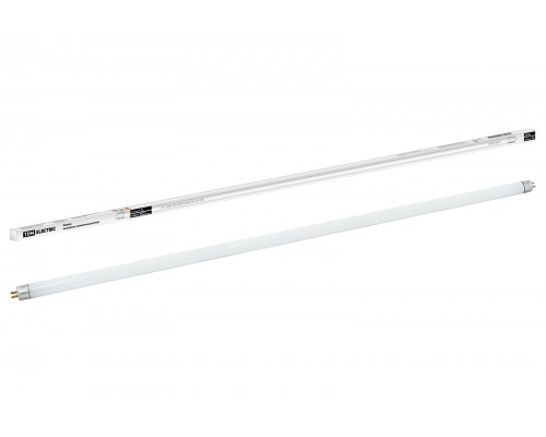 Лампа люминесцентная линейная двухцокольная ЛЛ-12/30Вт, T4/G5, 6500 К, длина 765,2 мм TDM