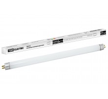 Лампа люминесцентная линейная двухцокольная ЛЛ-16/8 Вт, T5/G5, 6500 К, длина 302,5мм TDM