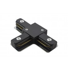 Коннектор T-образный для шинопровода TLC-01-BL-T, черный, TDM