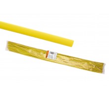 Термоусаживаемая трубка ТУТнг 4/2 желтая по 1м (100 м/упак) TDM