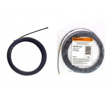 Нейлоновая кабельная протяжка НКП диаметр 4мм длина 5м с наконечниками (черная) TDM