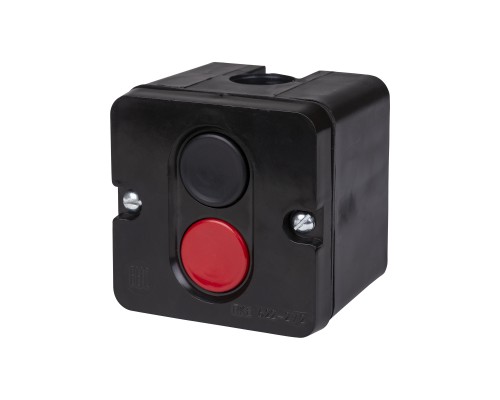 ПКЕ 722 У2, красная и черная кнопки, IP54 TDM