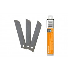 Лезвия 18 мм, для ножа технического (строительного), 10 штук, сегментированные, 