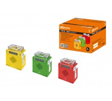Трансформатор тока измерительный ТТН  30/200/5-5VA/0,5-Р (3 шт., color) TDM