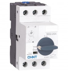 Авт. выкл. защиты двигателя NS2-25Х 4-6,3А с поворотной ручкой (R) (  CHINT)