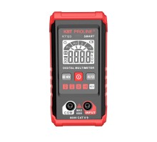 Мультиметр цифровой SMART KT 123 компактный SMART с True RMS с автоматическим выбором режимов и пределов измерений