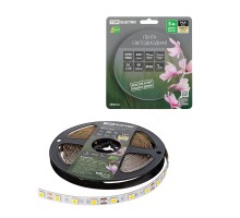 Лента светодиодная SMD5050-60 LED/м-IP20-12 В-14,4 Вт/м-3000 К (5 м) блистер TDM