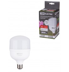 Лампа светодиодная T 30 Вт, 230 В, 6500 К, E27 (100x165 мм) TDM