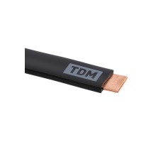 Шина медная гибкая изолированная ШМГ 2х(24х1), 2м, TDM