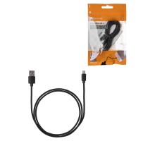 Дата-кабель, ДК 3, USB - Lightning, 1 м, черный, TDM