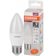Лампа LED  7 Вт 3000К  LVCLB60 E27  RU OSRAM