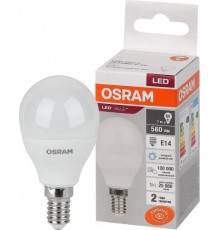 Лампа LED  7 Вт 6500К  LVCLP60 E14  RU OSRAM